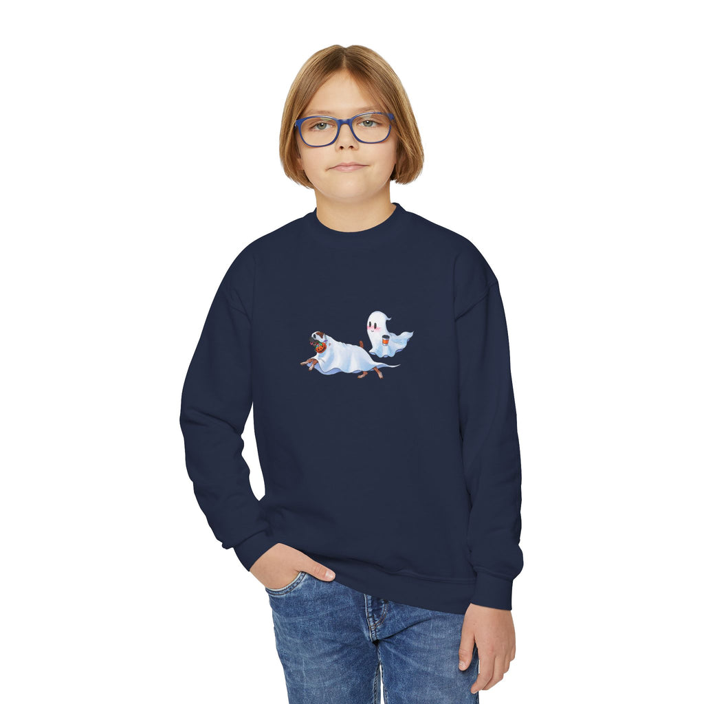 Kids Poppy Halloween Crewneck