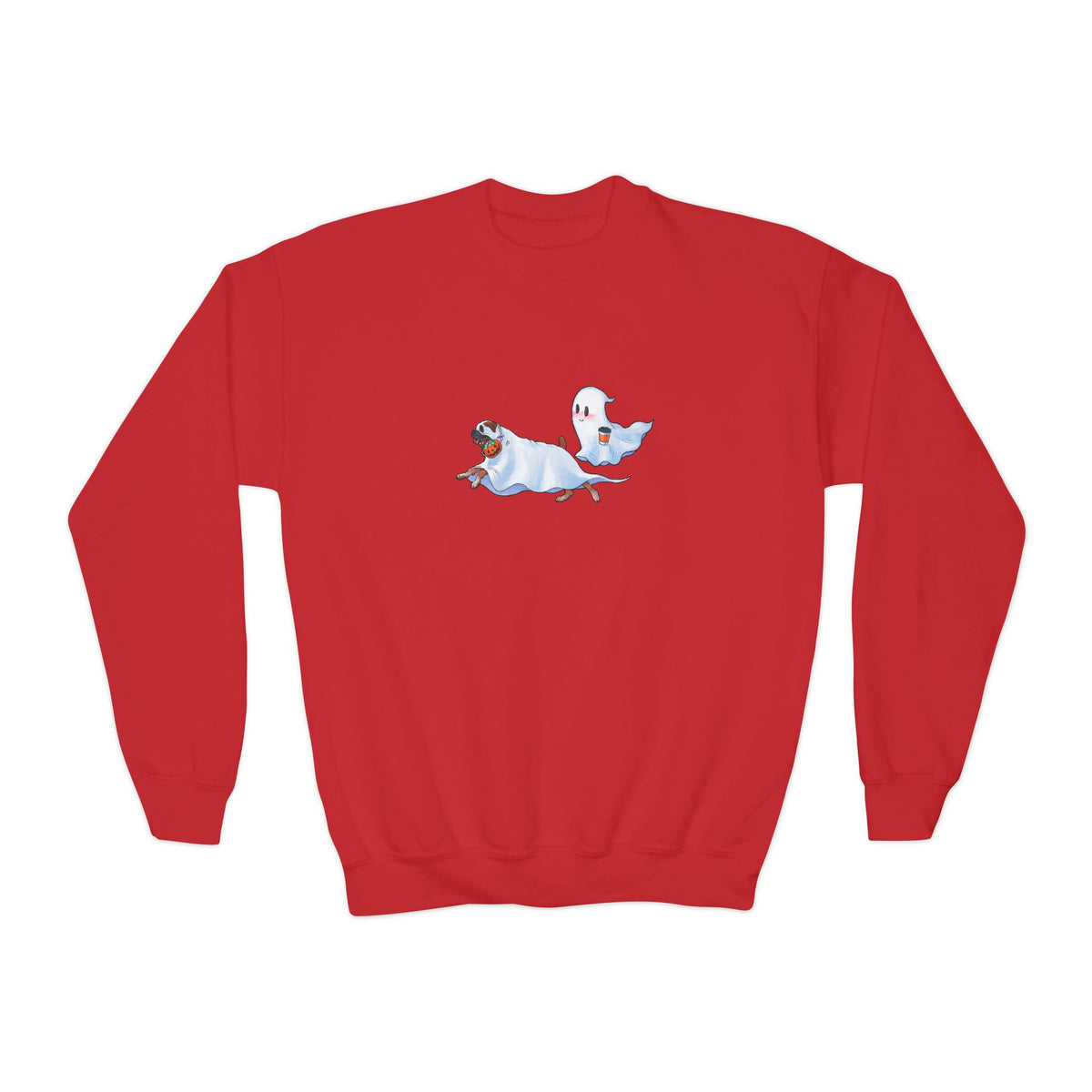 Kids Poppy Halloween Crewneck