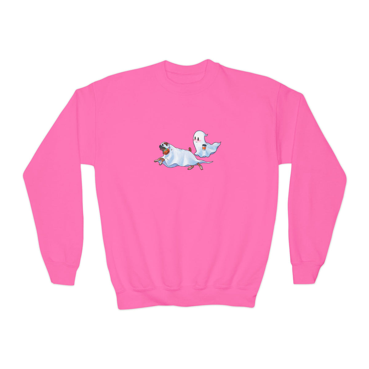 Kids Poppy Halloween Crewneck