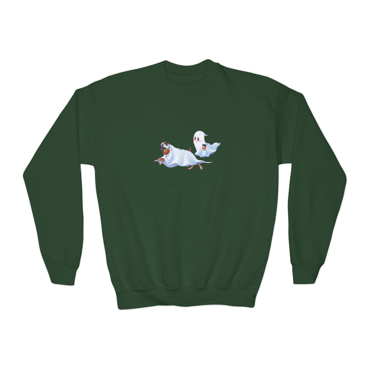Kids Poppy Halloween Crewneck