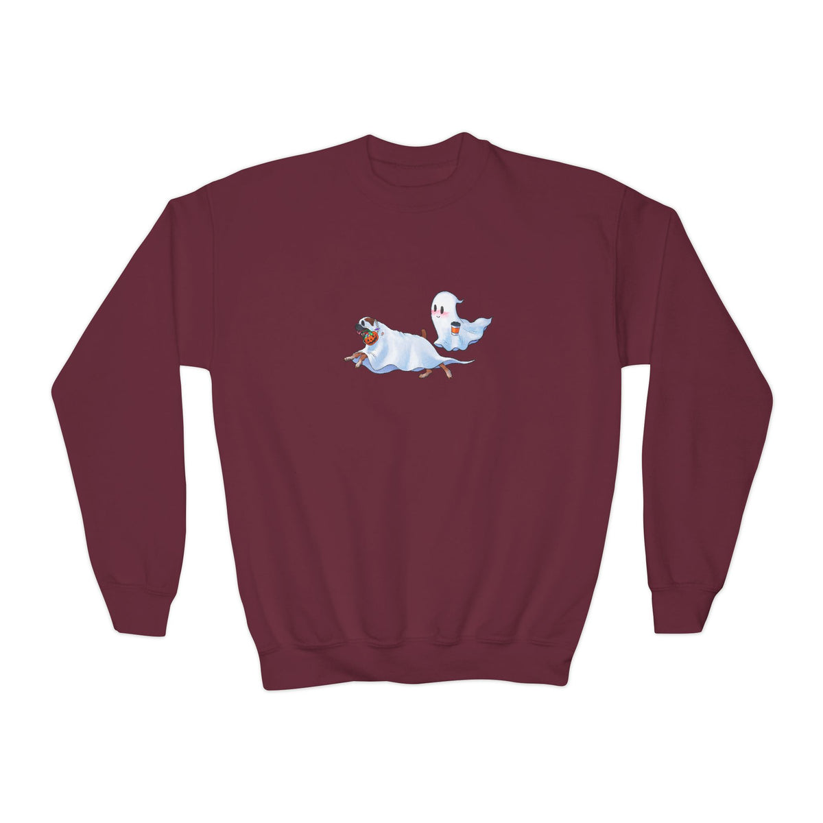 Kids Poppy Halloween Crewneck