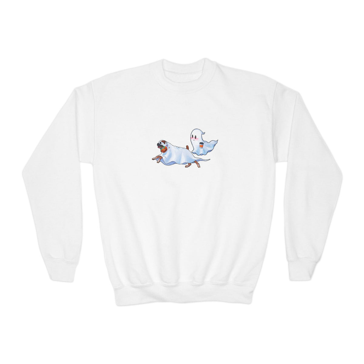 Kids Poppy Halloween Crewneck